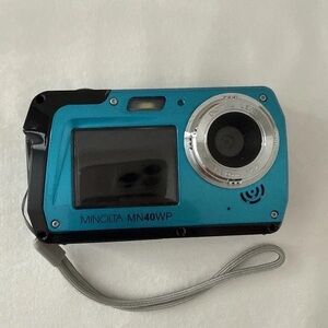 MN40WP Blue Waterproof Digital Camera